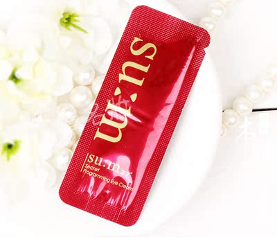 韩国su:m37度呼吸魔法眼霜小样sum37紧致修复su:m正品试用装