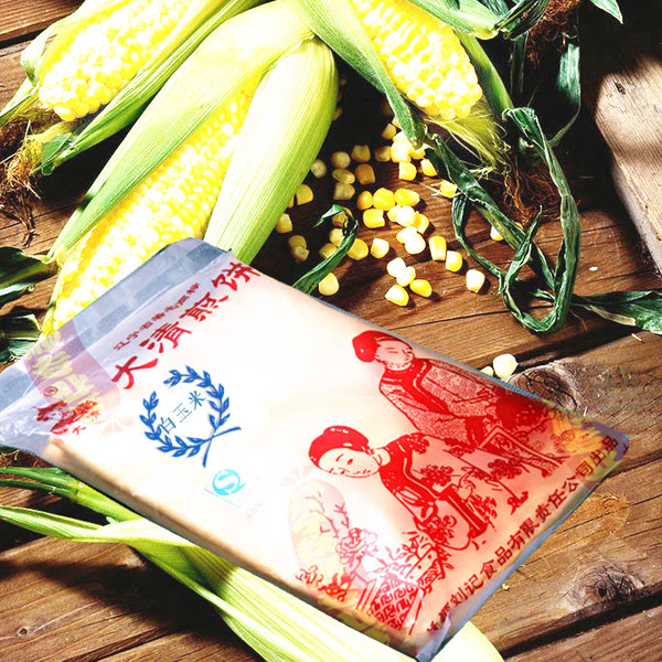 抚顺特产大清煎饼杂粮手工无添加剂白玉米口味降血压食品30袋包邮