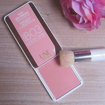 现货 法国une beauty 欧盟天然认证孕妇彩妆 100%天然矿物腮红