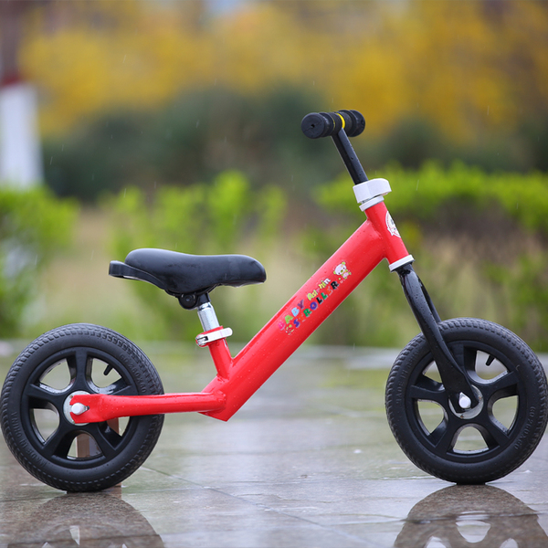 儿童平衡车学步滑行车非木制儿童两轮10寸无脚踏车玩具车两轮单车