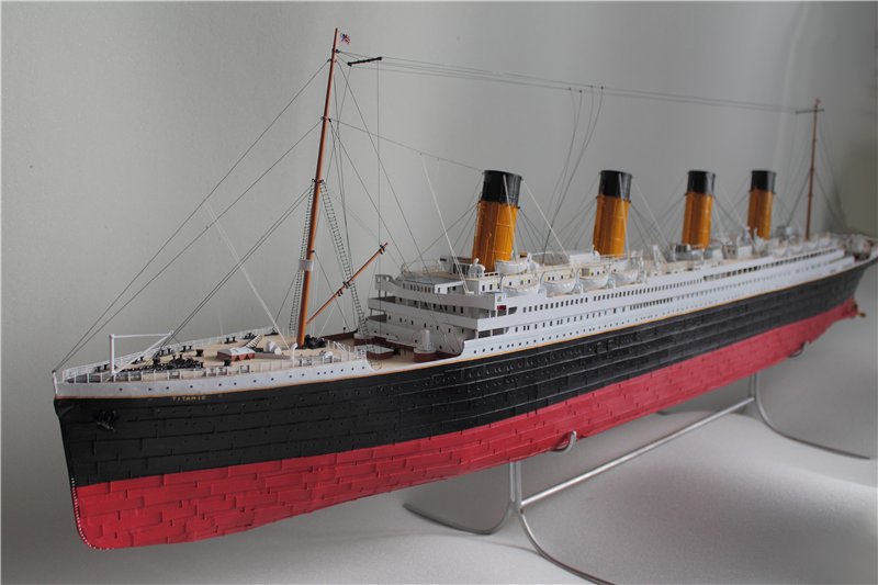 Titanic Model Fly 153 - Titanic RMS Paper Model Kit | eBay