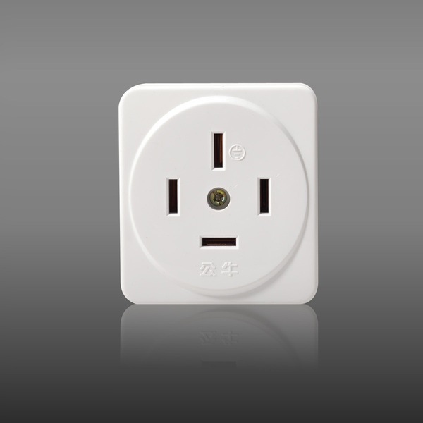 bull公牛20a插座二插面板雅白墙壁电源插座gn-z25