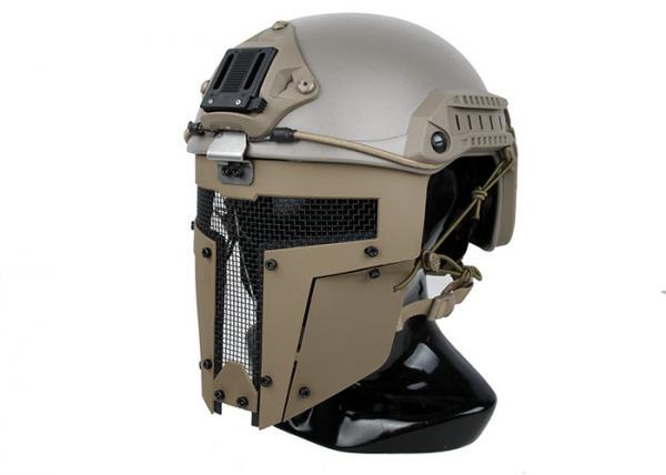 tmc2671 spt mesh mask 斯巴达战术面具af头盔连接面罩 不含头盔