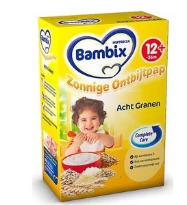 荷兰本土Bambix牛栏米粉12+ 1岁以上 婴儿辅