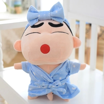 睡衣蜡笔小新公仔毛绒玩具抱枕玩偶布娃娃情人节儿童生日礼物女生_价