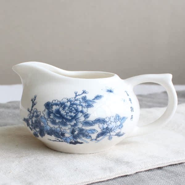 景德镇玉瓷公道杯白瓷公杯茶海分茶器功夫茶具陶瓷中国白瓷器