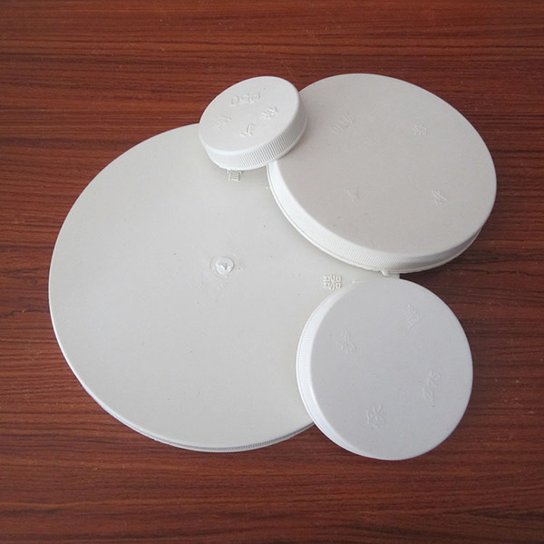 大工地工程塑料排水管排水口pvc保护盖帽子堵头帽子封口堵管帽