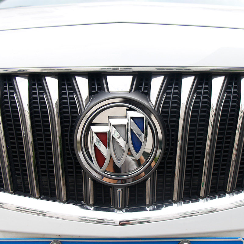 14-16款别克君威车贴不锈钢车标贴别克新君威改装专用前后车标贴