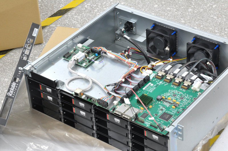 原装3u16位sassata热插拔级联硬盘柜磁盘柜存储柜阵列柜mac