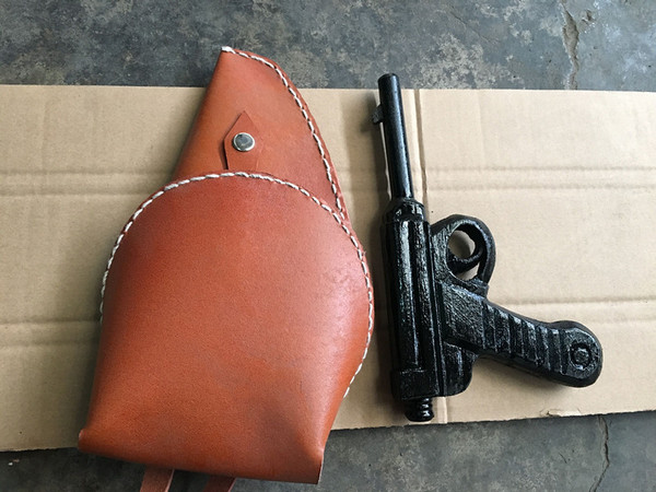 影视服装道具 盒子枪 王八盒子手枪套 鬼子日本军官表演道具手枪