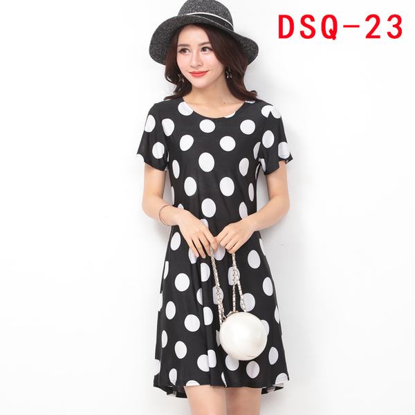 阿里巴巴批发网女装夏季大码冰丝中长款碎花裙A字裙炫民风连衣裙