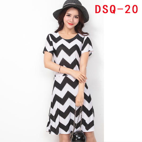 阿里巴巴批发网女装夏季大码冰丝中长款碎花裙A字裙炫民风连衣裙