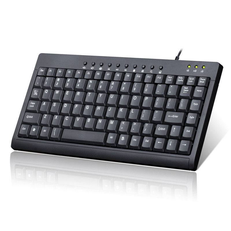 斯波特有线键盘 小键盘 迷你j键盘家用usb有线笔记本轻薄静音包邮