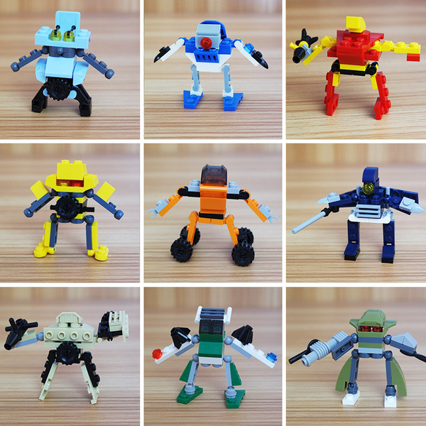 星钻积木 7小学生拼装益智玩具批发4组装机器人5男孩6