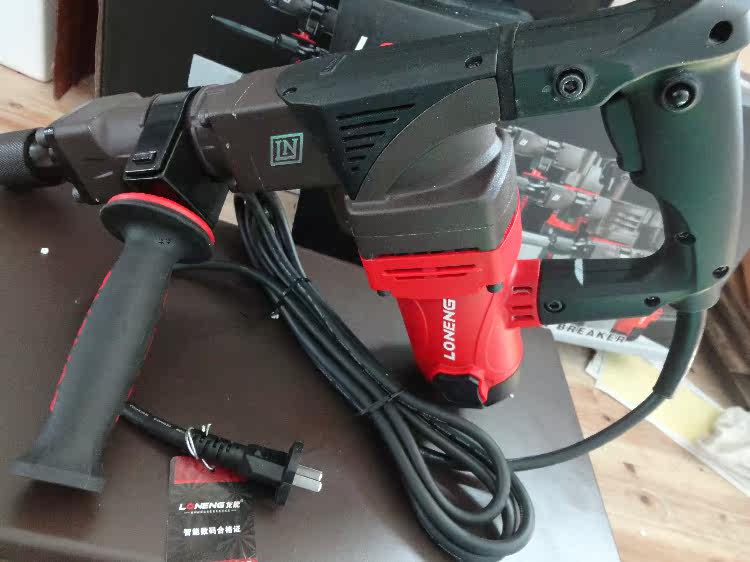 全新正品龙能专利35电镐,2200w超大功率