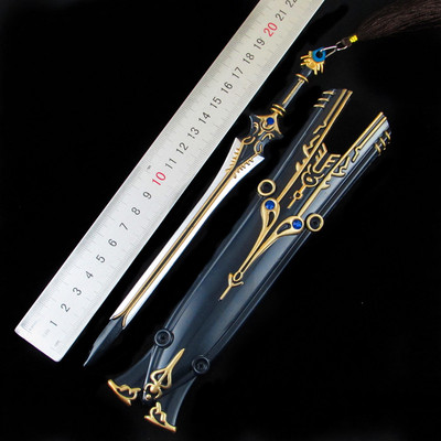 剑网3 剑三周边 武器金属模型摆件 纯阳雪名 剑纯 剑侠情缘三