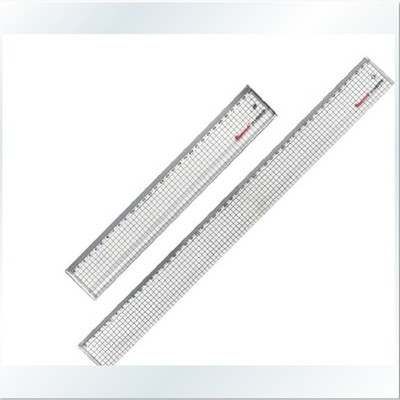 直槽尺 凹尺 界尺 绘图设计槽尺 30 50cm 直尺
