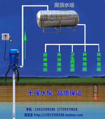 軟軸泵 自吸泵 潛水泵 深井泵 水空調水泵 升級鍍鋅三腳架