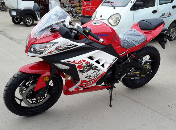 小忍者 200cc公路赛摩托车跑车街车赛车趴赛机车街跑