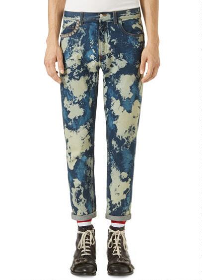 kappler 凯普兰 17年春夏 泼墨牛仔裤