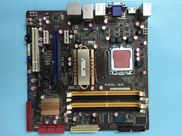 asus主板 华硕p5ql-em 支持ddr2/775针 g43芯片 带集显