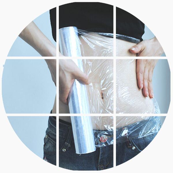 大卷减肥紧膜1公斤保鲜膜 瘦身食品pe保鲜膜 瘦腿瘦腰减肥包邮