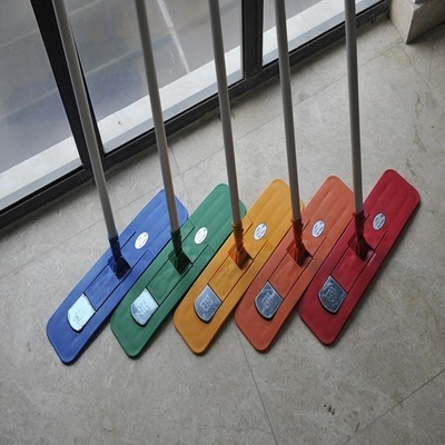 伟刚磁力地拖(尘推)架万向旋转平板魔力神拖把医院酒店家庭用推架