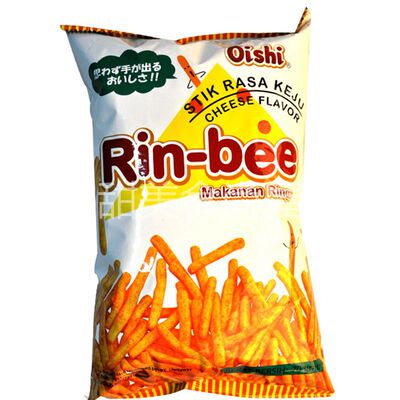 6袋包邮 印度尼西亚进口 上好佳芝士条70g膨化食品