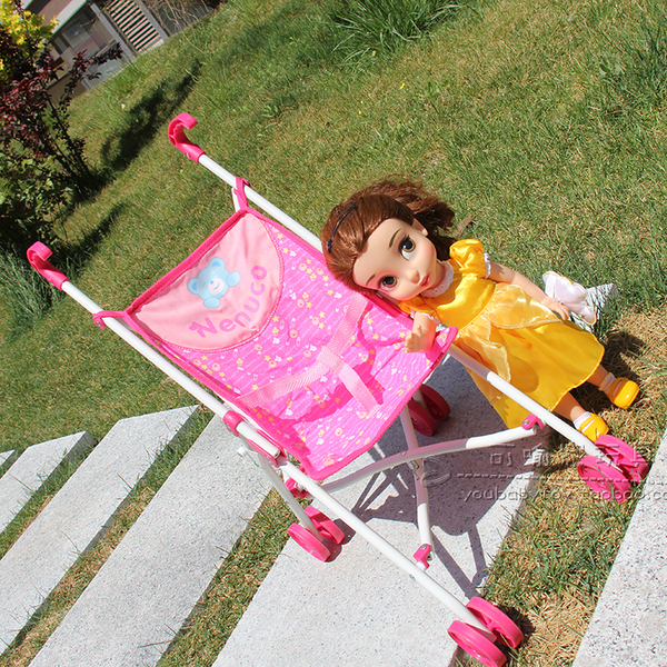 nuneco娃娃儿童手推车玩具娃娃女童女孩过家家婴儿娃娃推车