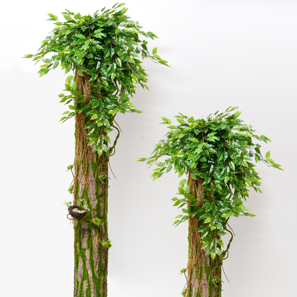 树皮包下水管道装饰遮挡空调管道仿真假树皮装饰柱子阳台管子室内