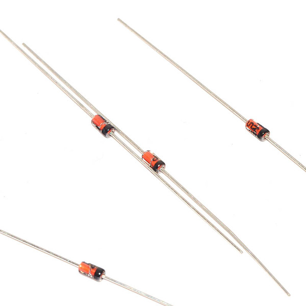 1n4733 in4733 直插稳压二极管 1w 5.1v(50个)