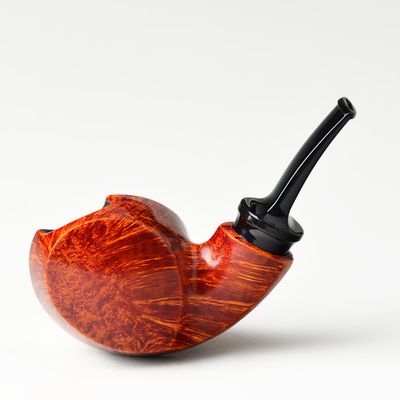 美国进口todd m johnson拓德大师手工石楠木烟斗 光面河豚斗t-01