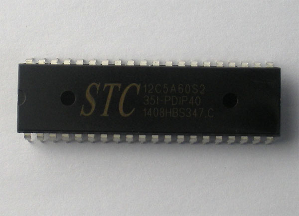 全新原装 stc12c5a60s2-35i-pdip40 12c5a60s2 单片机 直插dip40