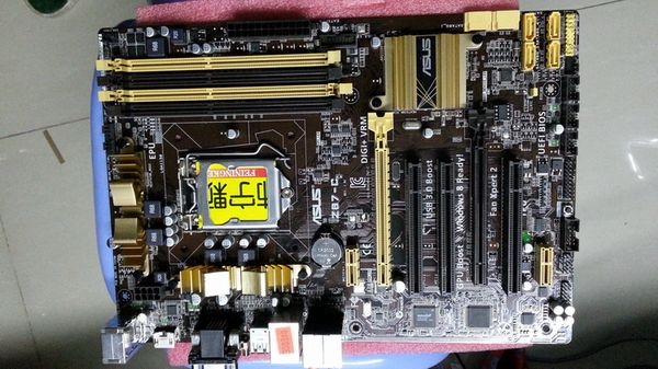 asus/華碩z87-c z87-c大板主板c2步進 支持i7 i5/4770k 4570