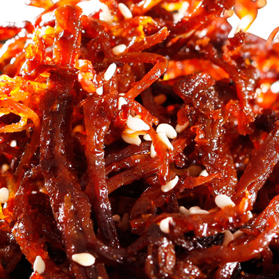 哈哥萌一多 麻辣牛肉丝100g 手撕牛肉丝 牛肉丝 四川特产零食