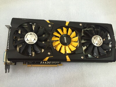 msi微星闪电版gtx780 3g ddr5 超豪华性能显卡秒gtx970 gtx1060