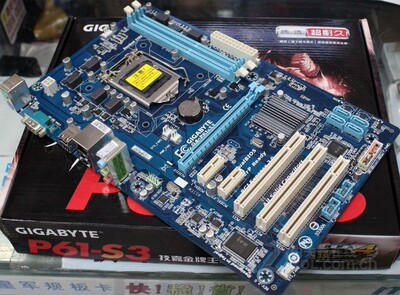 gigabyte/技嘉 p61-s3 主板 全固態獨立大板 1155針 22nm p8h61