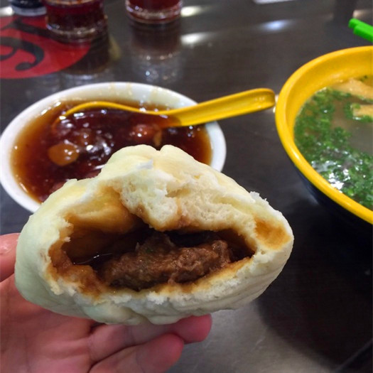 清真安乐园 多汁牛肉包 南京老字号美食 2个装