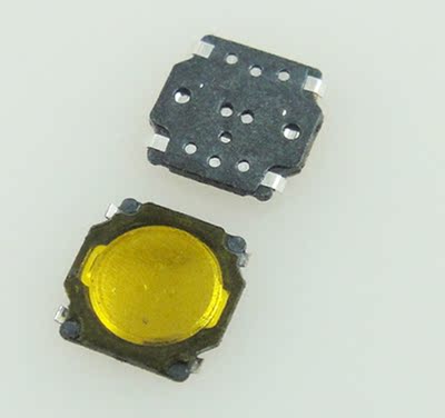7*3.7*0.35 薄膜按键轻触开关 4脚贴片 微型按键开关