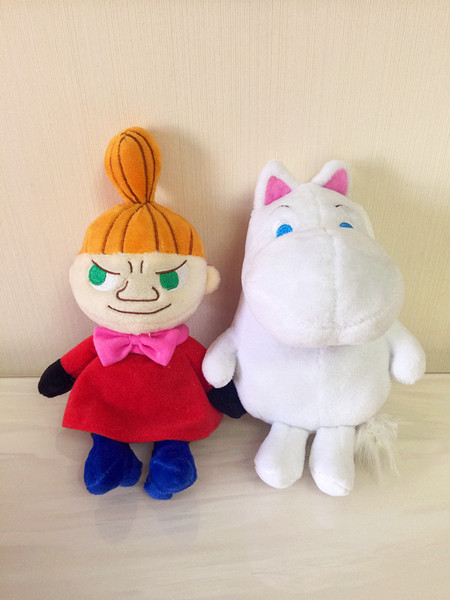 日本正版 moomin姆明小肥肥 亚美 毛绒公仔