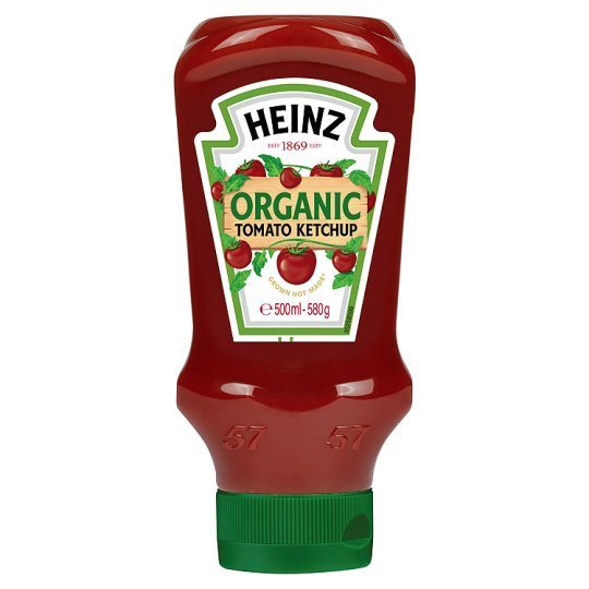 英国进口heinz organic tomato ketchup有机番茄酱