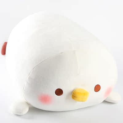 kanahei卡娜赫拉的小动物 小鸡毛绒超柔软特大号抱枕毛绒背靠枕