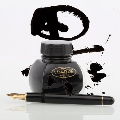 【败家实验室】防水不堵笔的碳素墨水 日本白金 高阶墨水inkc1500