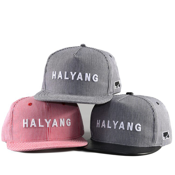 running man gary狗哥halyang平沿帽 棒球潮牌帽子平檐帽 街舞帽