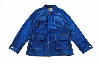 震卦蓝染 16aw蓝染条绒外套 visvim ict m65 灯芯绒外套