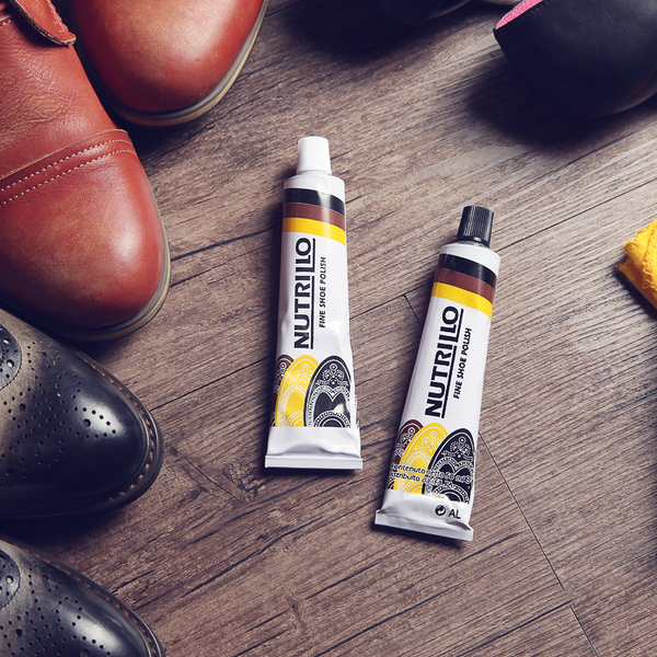 意大利 真皮保养油 无色黑色固体鞋油 皮革护理剂上光清洁皮鞋油