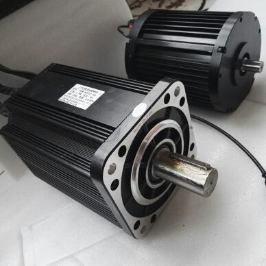 180方形5kw2000rpm48v直流无刷电机 60/72v 5.5kw 3000转直流电机