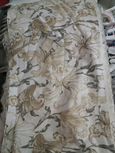 纯棉平纹刀口布头欧美花型独特素雅拼接床品四件套