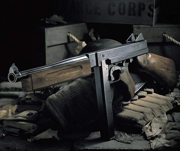 水弹枪软弹枪汤姆森冲锋枪可发射子弹水晶弹吸水弹枪儿童玩具礼物