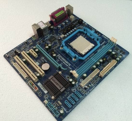 技嘉ga-m68m-s2p/s2 am2 /am3全集成主板ddr2内存千兆网卡780g级